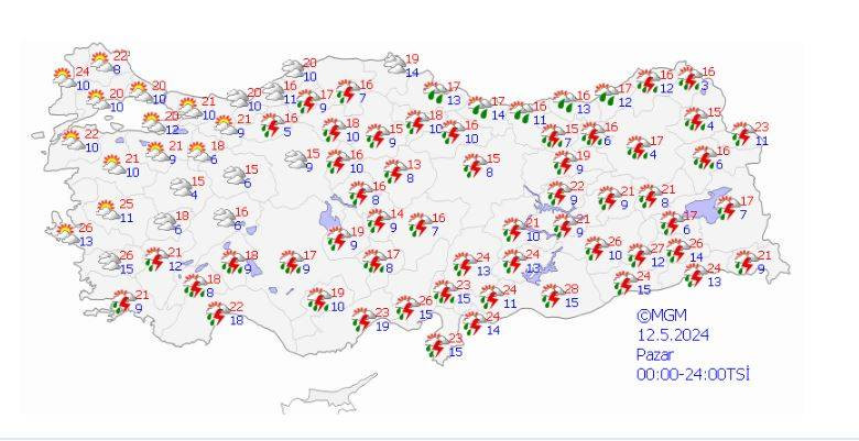 Meteoroloji saat verip uyardı! Bu şehirlerde yaşayanlar dikkat - Resim: 15